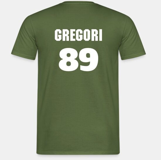 T-shirt personalizzata di Luca Gregori (89)  -  XXL